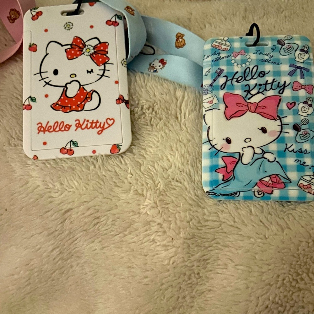 Hello kitty id landyard $14 each